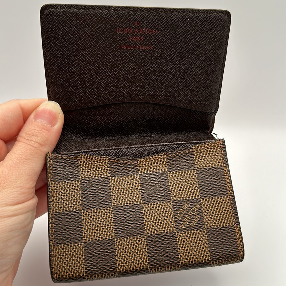 Louis Vuitton Damier Ebene card wallet